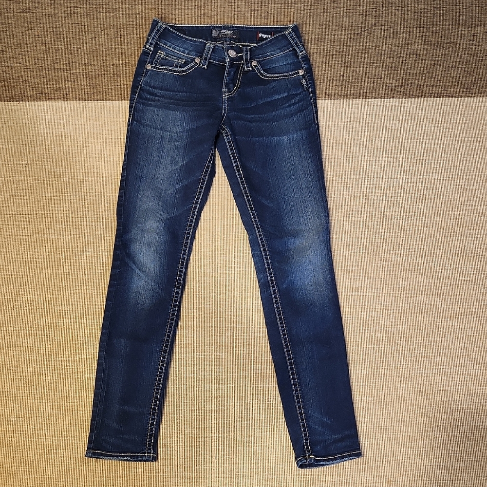 Silver Suki Mid Skinny Super Stretch W26/L31